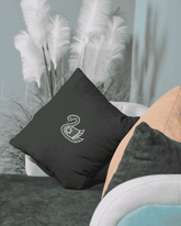 Swan Serenity 2: Exquisite White Embroidery Design - FineryEmbroidery